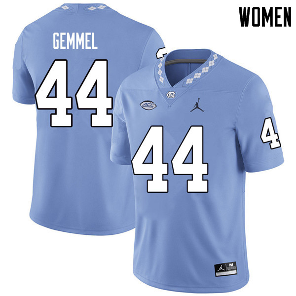 Jordan Brand Women #44 Jeremiah Gemmel North Carolina Tar Heels College Football Jerseys Sale-Caroli